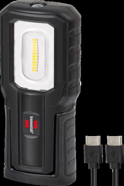 Brennenstuhl 1175640010, LED, 230 g, IP54, 2000 mAh, Svart, handhållen arbetslampa - 1175640010
