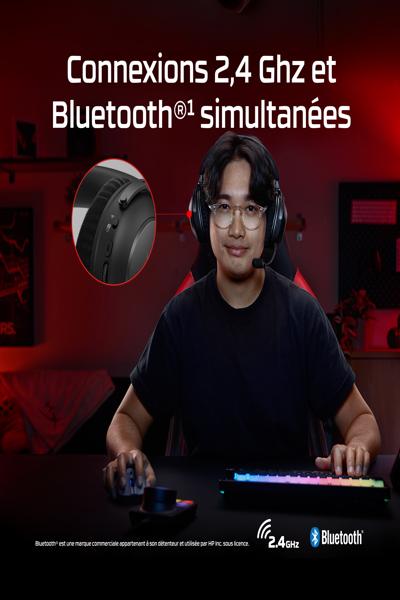 KINGSTON HYPERX CLOUD ALPHA 2 WL GAMING HEADSET - AJ5C7AA