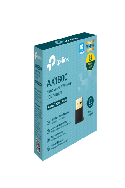 TP-LINK Archer TX20U Nano V1 - Network adapter - ARCHER TX20U NANO