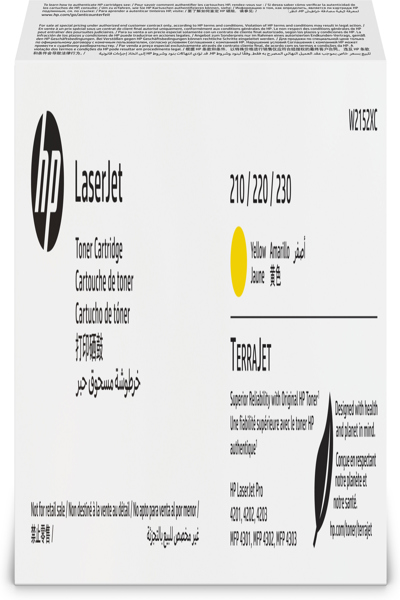 HP Yellow Contract LaserJet Toner Cartridge: 5,500 pages