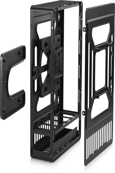 HP Thin Client Mounting Bracket: Black (25.5 kg capacity)