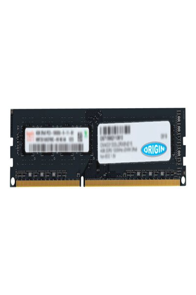 Origin Storage 4GB DDR3 1600MHz UDIMM 1Rx8 Non-ECC 1.35V - 4 GB - 1 x 4 GB - DDR3 - 1600 MHz - 240-pin DIMM - Green - OM4G31600U2RX8NE15