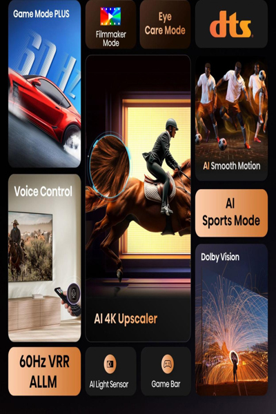 HISENSE 43A6Q 43" 4K LED SMART TV BLACK - 43A6Q