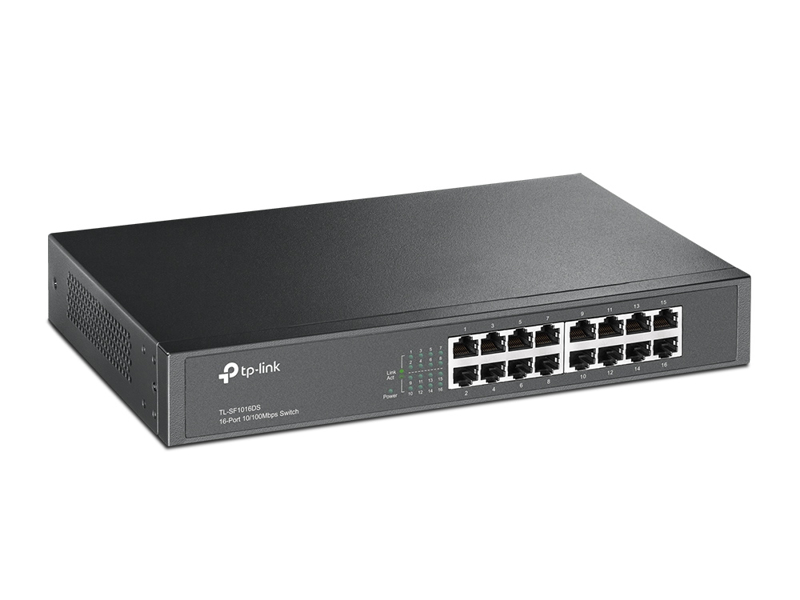 TP-LINK TL-SF1016DS - V3.0 - Network switch - 16 x 10/100 - TL-SF1016DS