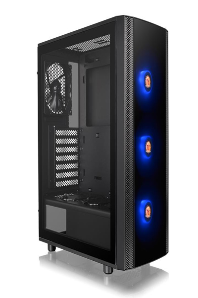 Thermaltake Versa J25 TG RGB Midi Tower PC Case - CA-1L8-00M1WN-01