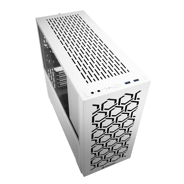 Sharkoon MS-Y1000 - microATX - sidopanel med fönster - 4044951035083