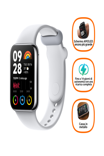 Xiaomi Mi Band 8 Pro Smart Grey - BHR8007GL