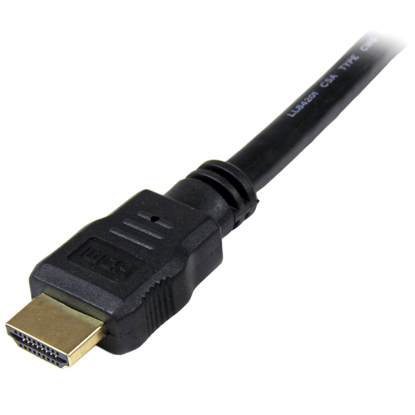 StarTech 0.5m High Speed ​​HDMI Cable - Ultra HD 4k x 2k HDMI Cable - HDMI to HDMI M/M - 0.5 m - HDMI Type A (Standard) - HDMI Type A (Standard) - Black - HDMM50CM