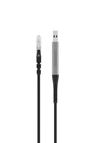 DIGITUS USB 3.2 Gen1 - RJ45 Ethernet Kabel 1Gbit/s - Cable - Digital - AK-300600-150-S