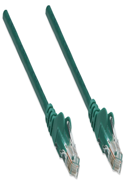 Intellinet Network Cat6 2m green patch cable - 342490