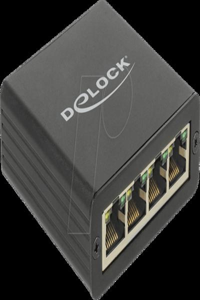 Delock Adapter USB 3.0 > 4 x Gigabit LAN - 62966