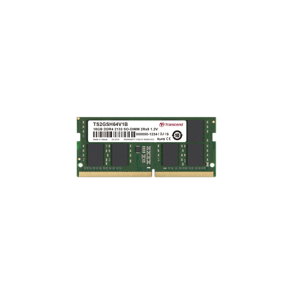 Transcend DDR4-2133 SO-DIMM 16GB - 16GB - TS2GSH64V1B