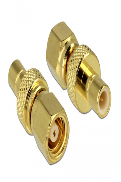 Delock RF-adapter - SMC hane till SMB hona - 65876