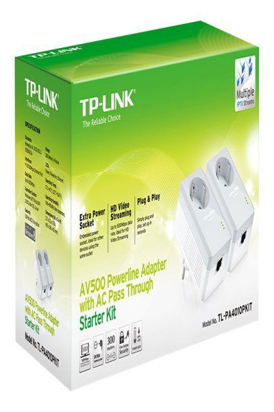 TP-LINK TL-PA4010PKIT Powerline AV500+ Bridge