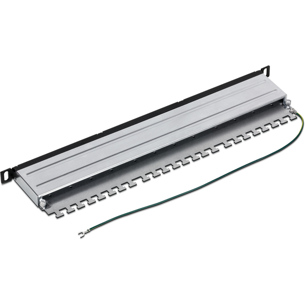 TRENDnet TC-P24C6AHS 24-Port Cat6A Shielded Half-U Patch Panel - TC-P24C6AHS