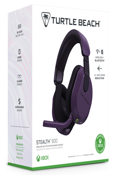 TURTLE BEACH HEADSET STEALTH 600 GEN3 PURPLE - TBS-2102-45