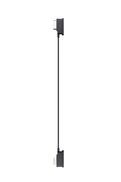 DJI CP.MA.00000224.01 - Lightning - USB C - Mâle - Mâle - Noir - Coudé