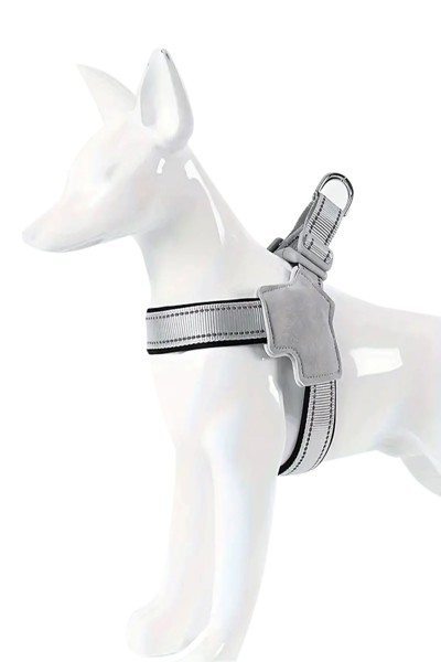 Harnais-laisse robuste sans pression Extralink Pets taille L