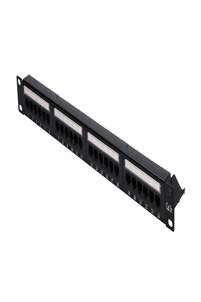 Panneau de brassage Extralink CAT5E UTP V2 24 ports