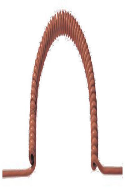Câble spiralé Bachmann HO7BQ-F 3G2,5 orange