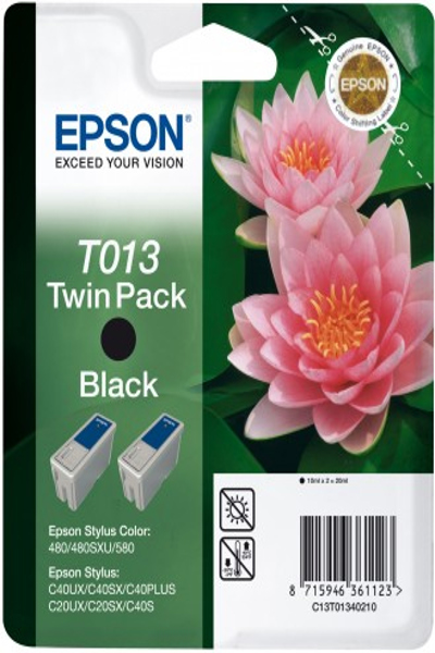 Epson Twinpack Black T013 - Encre pigmentée - 1 pièce(s) - Multipack