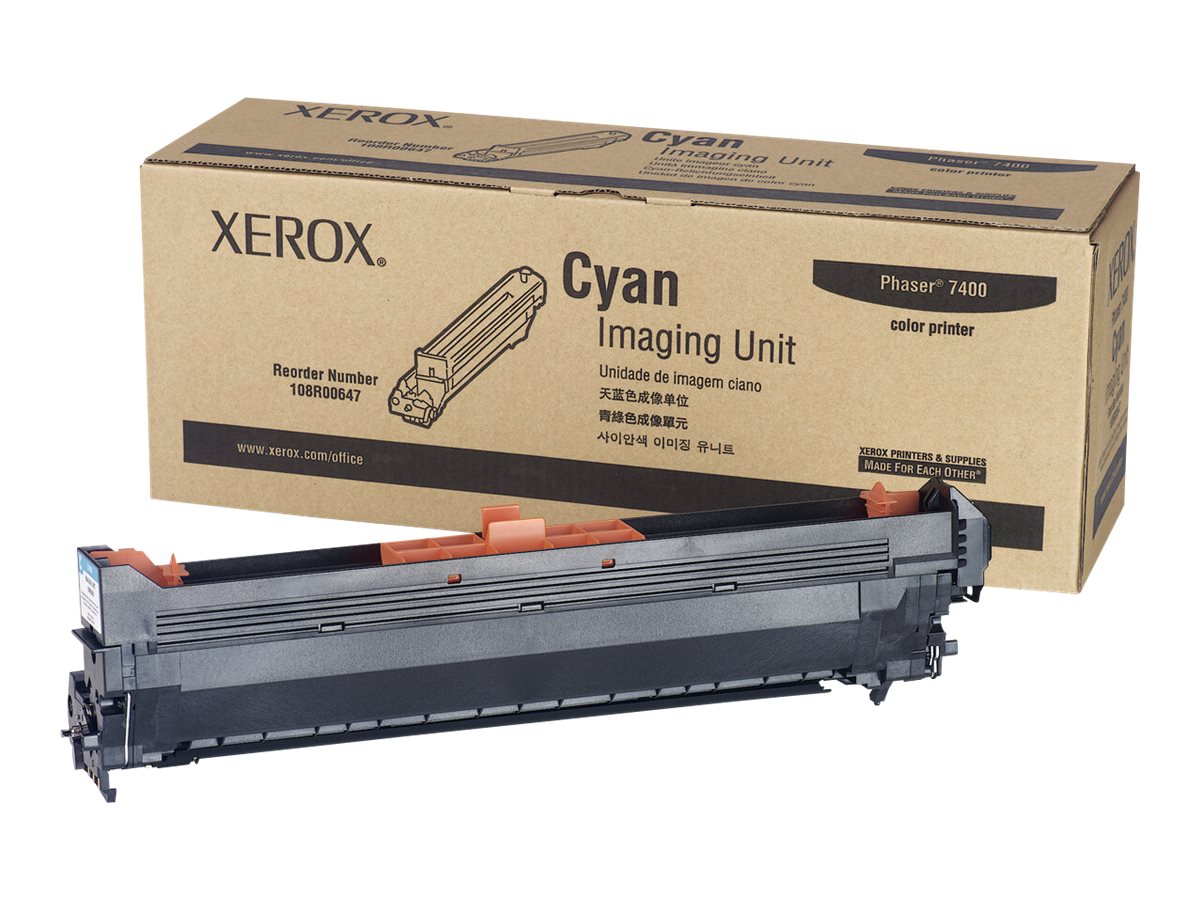 Tambour d'imagerie cyan Xerox 30 000 pages pour Phaser 7400