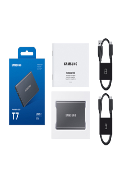 Samsung T7 MU-PC4T0T - SSD - encrypted - MU-PC4T0T/WW