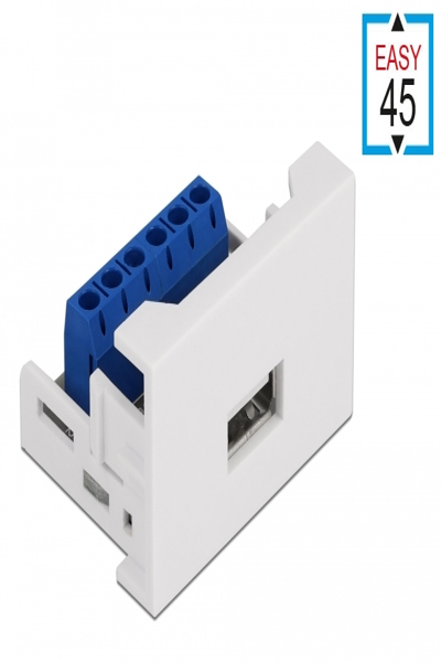 Delock Easy 45 - snap-in modules - 81343