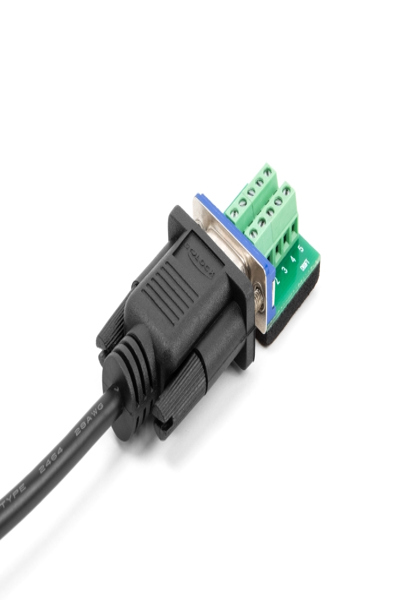 Delock Serial Cable RS-232 D-Sub9 male to male with narrow plug housing 0.5 m - 87839