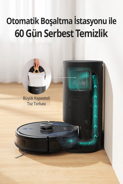 Anker RoboVac L35 Hybrid Plus robot vacuum cleaner, EU - T2182G11