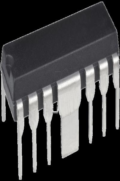 Samsung KA 2206 B - Audio IC, 2-channel, DIL-12