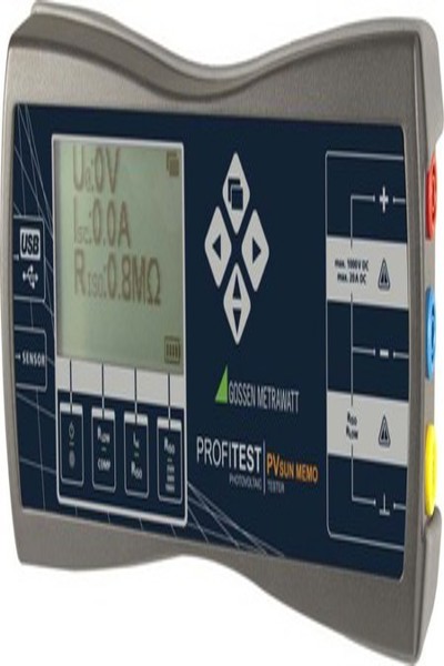 Kit de test d'installation de package PV SUN de GMC Instruments, norme VDE 0126