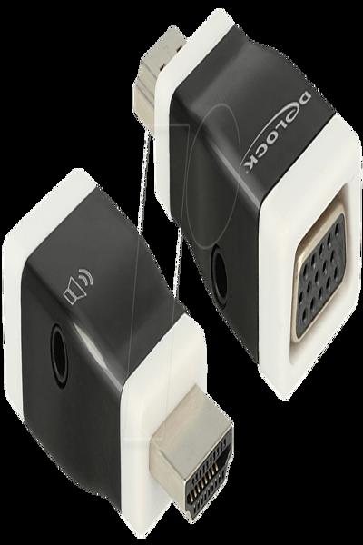 Delock video-/ljudadapter - 65586