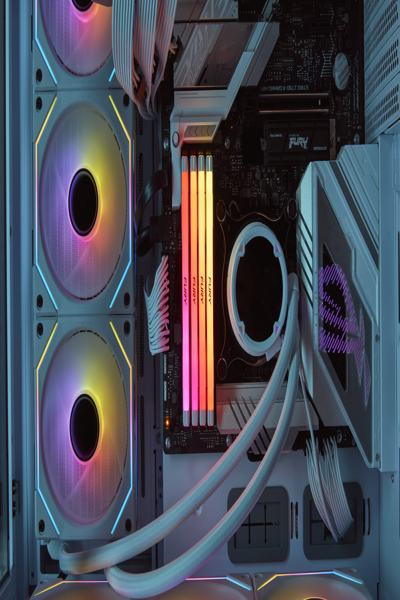 KINGSTON 8800MT/S CL42 CUDIMM KIT OF 2 FURY RENEGADE RGB 48 GB DDR5 - KF588CU42RWAK2-48