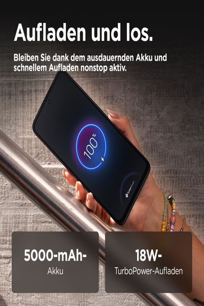 Motorola Solutions XT2433-5 Moto G35 Dual Sim - Midnight Black - 128 GB - 5,000 mAh - PB3K0033IT