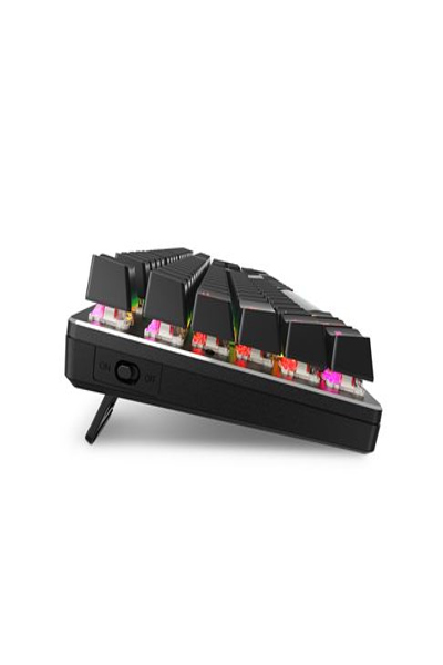 Sharkoon SKILLER SGK36W, Fullstor (100 %), Trådlös, RF Trådlös, Mekanisk, QWERTZ, RGB LED - 4044951040483