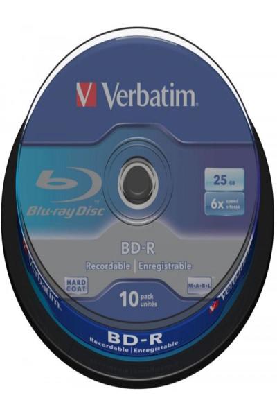 Verbatim 10 x BD-R - 25 GB 6x - 43742