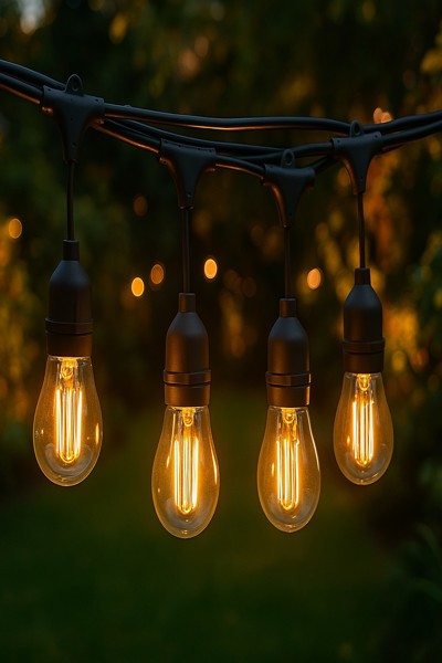 Guirlande lumineuse de jardin 15 m Extralink (15 m) avec 15 ampoules