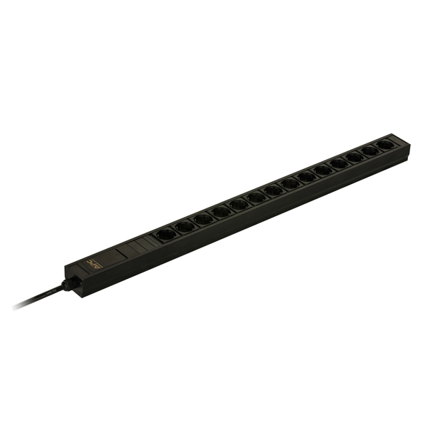 APC Easy Basic Rack PDU EPDU1116B-SCH - PDU - 200/208/230 V - 3680 VA - EPDU1116B-SCH