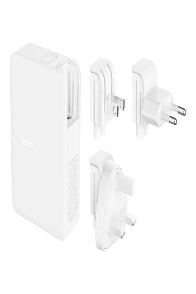 Belkin 140W 4-Port USB GaN Wall Charger UK EU - WCH014BTWH