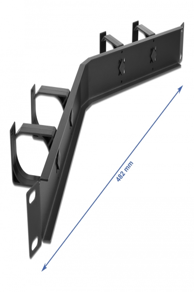 Delock Rack-kabelhanteringspanel - 66667