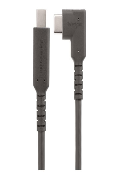 StarTech.com 2m robust rätvinklig USB-C-kabel - RUSB315CC2MBR