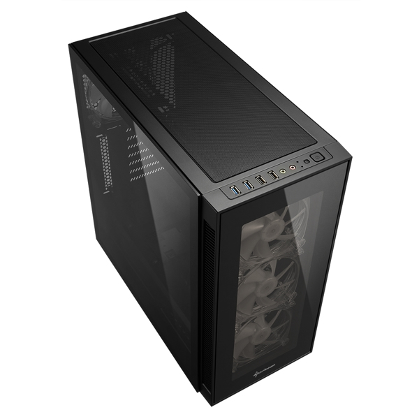 Sharkoon TG5 PRO RGB ATX Tower - 4044951029105