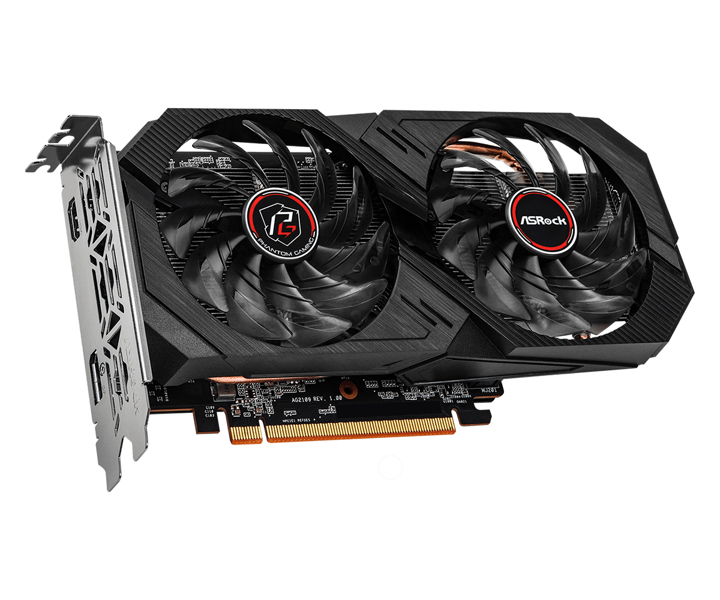 ASRock Phantom Gaming D RX 6500 XT 4GB OC Graphics card - 90-GA3DZZ-00UANF