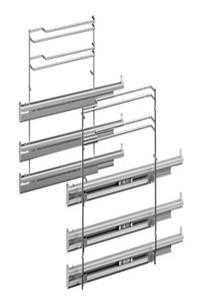 Siemens 3 level telescopic shelf rails (pack of 2)