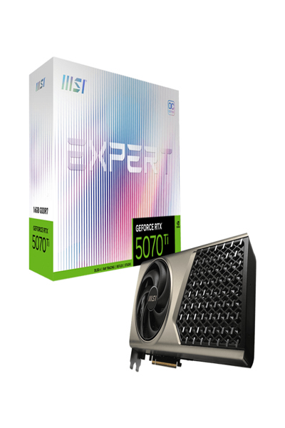 MSI GEFORCE RTX 5070 TI 16G EXPERT OC GRAPHICS CARD - GEFORCE RTX 5070 TI 16G EXPERT OC
