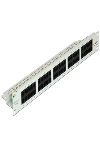 Delock Patchpanel - CAT 3 - RJ-45 X 50 - 43030