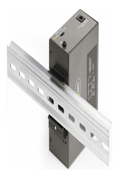 StarTech.com 4-portars Multi-Gigabit PoE++-injektor, 5/2.5G Ethernet (NBASE-T), PoE/PoE+/PoE++ (802.3af/802.3at/802.3bt), 160 watt strömförbrukning, vägg-/DIN-skenamonterbar - AS445C-POE-INJECTOR