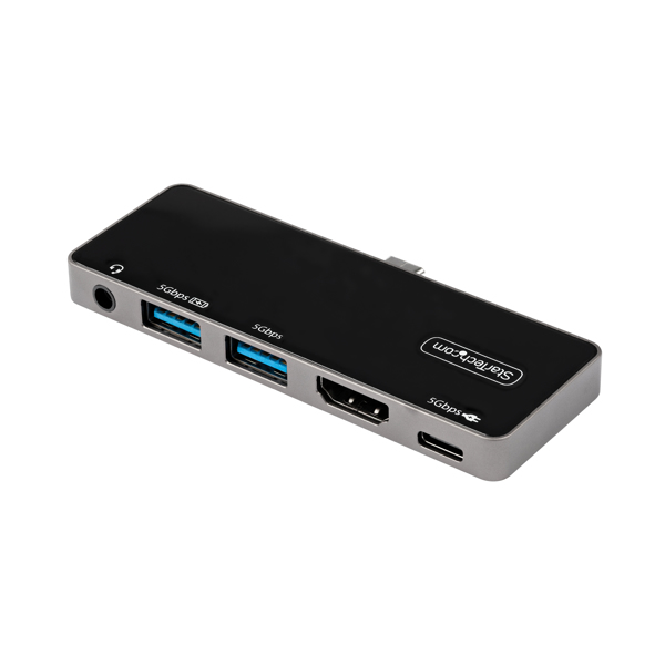 USB-C Digital AV Multiport Adapter - USB-C to 4K 60Hz HDMI 2.0, USB-C Power Delivery 100W, 3-Port USB 3.0 Hub, Audio - USB-C Mini Dock - - DKT30ICHPD