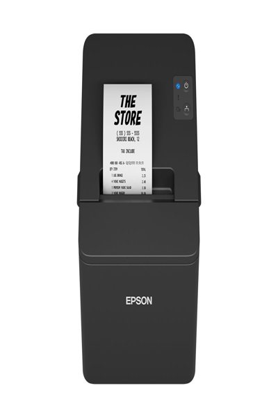 Epson TM T 20IV - RS232+ USB - noir - avec alimentation
